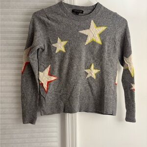 Banana Republic Gray Star Sweater
